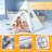 SISTICKER 47.2'' W x 47'' D Indoor / Outdoor Triangular Play Tent