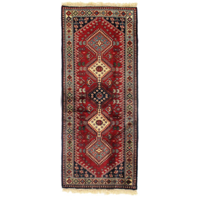 Persian Classic One-of-a-Kind 2'8" X 6'3" New Age Runner Area Rug in