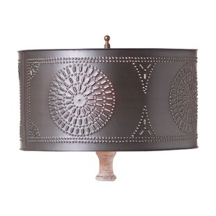 Star Punch Tin 12 Metal Lamp Shade – Redbud Ridge Home Decor