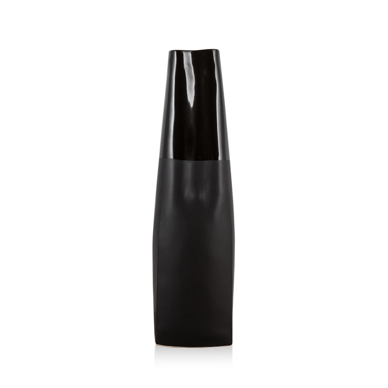 Ceramic / Porcelain Floor Vase, 30” x 8" x 6"