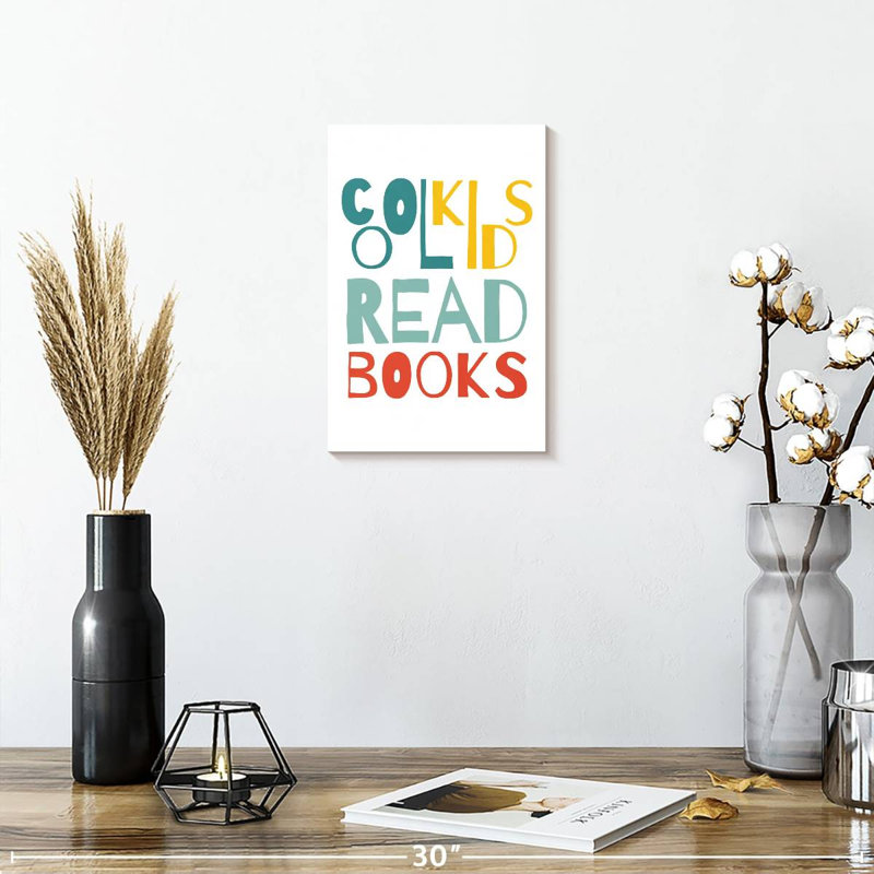 «Cool Kids», panneau de lecture, H 12 po x l 8 po