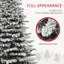 Arbre de Noël artificiel enneigé 7,5 pi