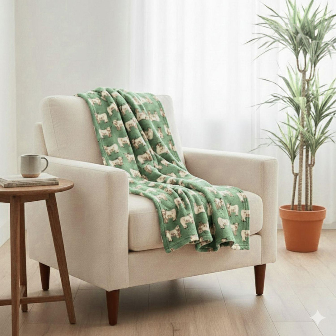 Machine Woven Throw Blanket