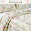 Ensemble de courtepointe réversible 100% coton Beige Romance-1591445243