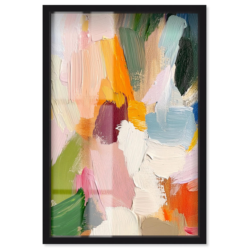 «Surge IV», reproduction d'ombre colorée par Art Remedy, Noir, H 25 po x l 17 po