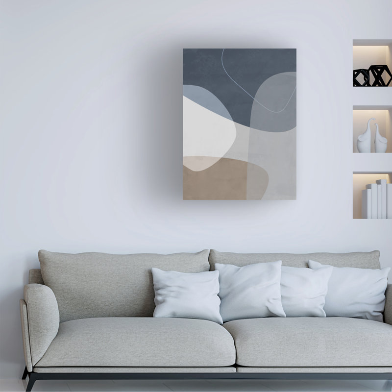 Art graphique sur toile, joeike bohmer, H 19 po x l 14 po x P 2 po
