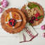 Scalloped Round Cutting Board Charger - Natural