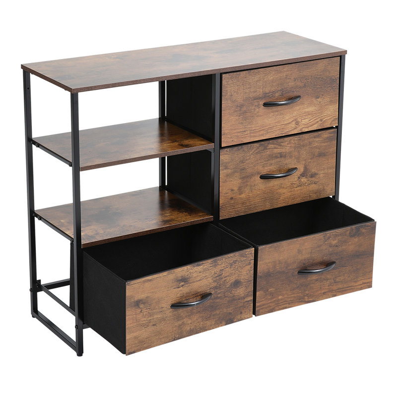 Sherryl 84cm W 4 - Drawer Chest of Drawers