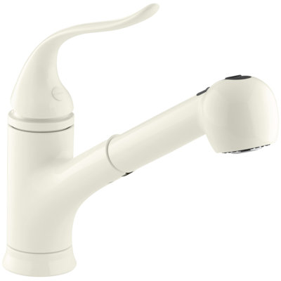 Coralais Pullout Single Handle Kitchen Faucet with MasterClean™