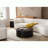 Placeeda Faux Wood Round Cofee Table-749749099