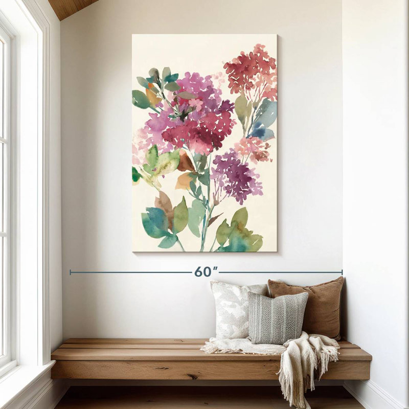Avery Sweet Hydrangea I, H 48 po x l 32 po