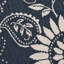Tapis d'extérieur, 5,25 pi x 7 pi, bleu botanique, polypropylène, tissé à la machine, poils de 0,16 po d'épaisseur