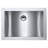 Ruvati 16 x 11 inch Brushed Stainless Steel Rectangular Bathroom Sink Undermount