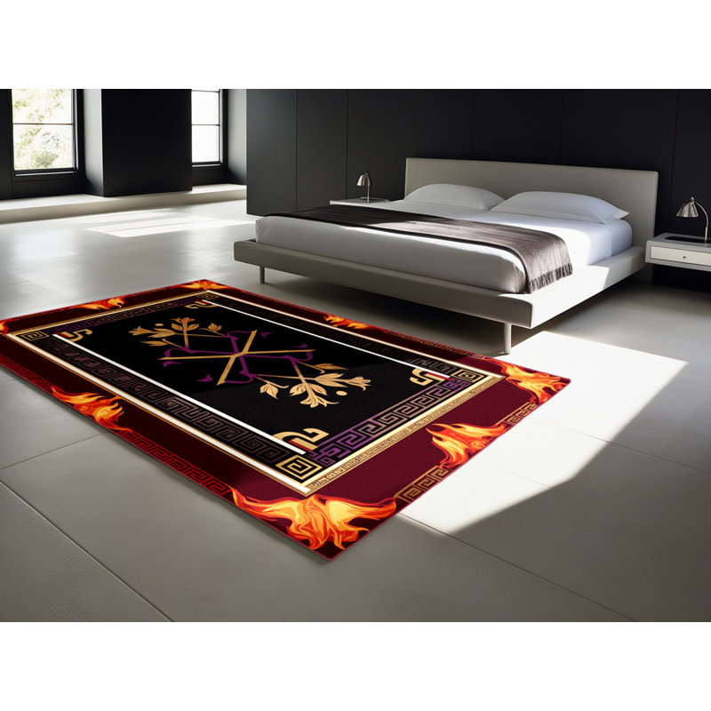 Tapis Heirloom, Carré 5 pi