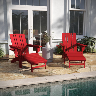 Chaise Adirondack en plastique