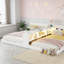 Structure de lit double avec rangement et charge, conception convertible pour les chambres d'enfants-1622659676