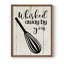 «Whisked Away», reproduction encadrée - bois massif-1014708123-1014708120