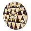 Horloge murale à pois II-63891773