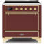 ILVE Majestic II Series 36 in. Induction Range with 5 Induction Elements (Solid Door)-99308585