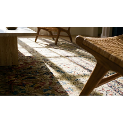 Hand Knotted Wool Area Rug