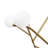 8-Light Dimmable Modern Sputnik Sphere Chandelier