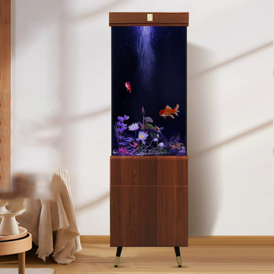 30-37 Gallon Glass Manufactured Wood Modern Eco Aquarium Tank