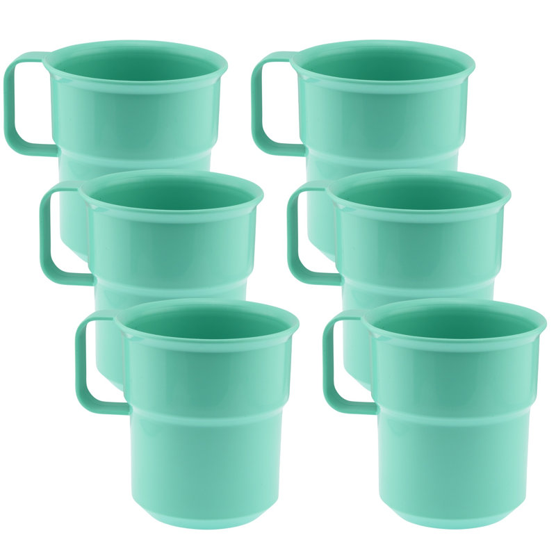 Tasse à café incassable, Vert, 6