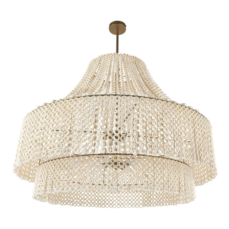 Hannie Large Chandelier, White
