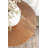 Klarc Modern Round Slatted Wood Drink Table-277339174