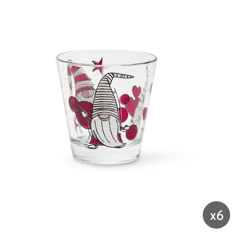 Gnome Sweet Home 250ml Drinking Glass Set
