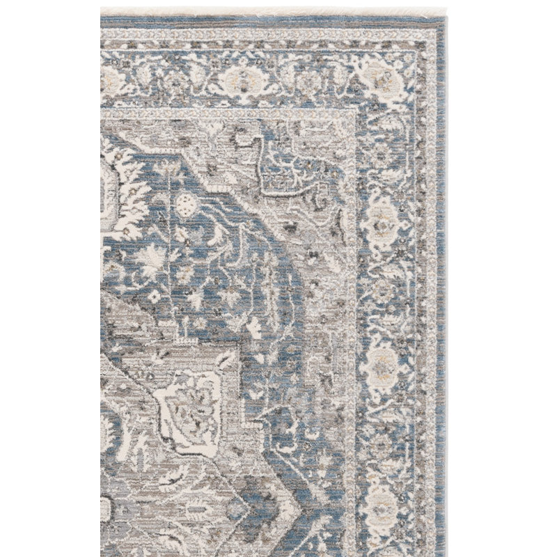 Tapis oriental en polyester Clover 1270, Rectangulaire 8 pi x 10 pi