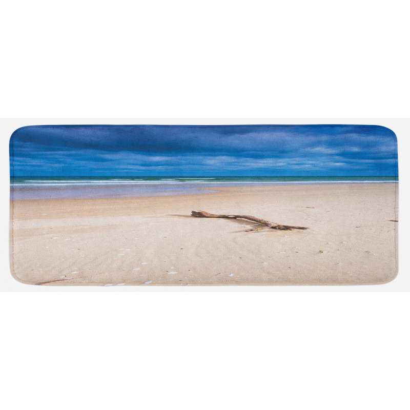 Tapis de cuisine bois flottant