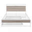 Structure de lit plateforme en métal avec lit gigogne, ports USB-1027148473-1027148478
