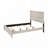 Rustic Wooden Panel Bed-1919951074