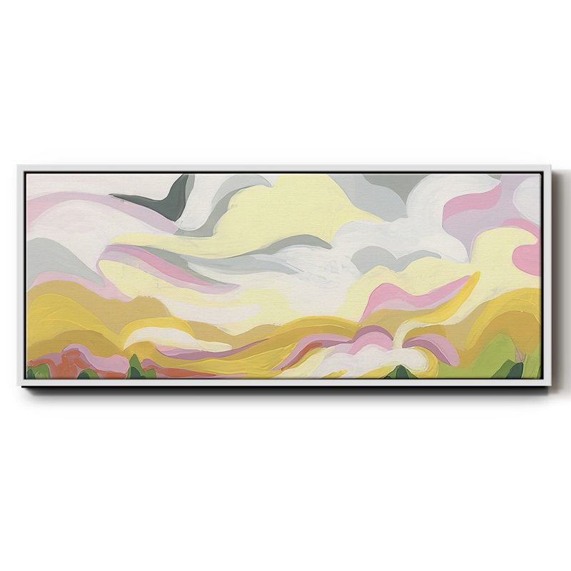 «Vallery Swirl II», toile encadrée