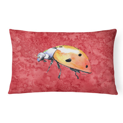 Housse et insert de coussin d'extérieur Lady Bug