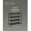 Sydell 10 Pair Shoe Rack