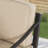  Tamarin Patio Aluminum Swivel Club Chair With Sunbrella Cushions
