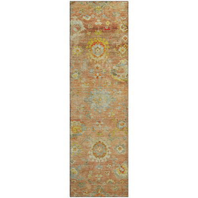 Premium Machine Washable Konopka AMF1107 Global Rug