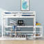 Lit double en bois robuste avec bureau intégré-107968564