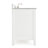 Flynt 61'' Single Bathroom Vanity with Carrara Marble Top-64627259