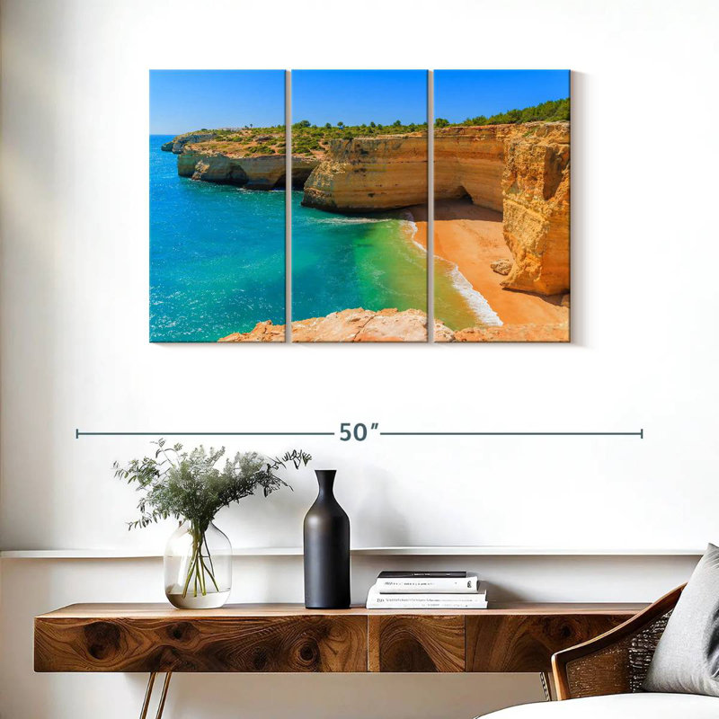 Sebbie Golden Rock Cliff, Portugal, H 24 po x l 38 po