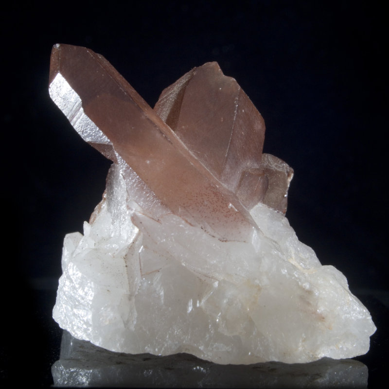 Hématite quartz miniature - Sidi Said, Maroc