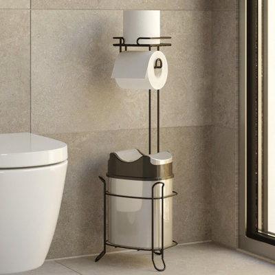 Dorian Free Standing Toilet Paper Holder