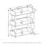 Kishor 59.9cm W Manufactured Wood Storage Rack-1859430543