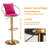 Velvet Adjustable Height Bar Stools (Set of 2)-259159673
