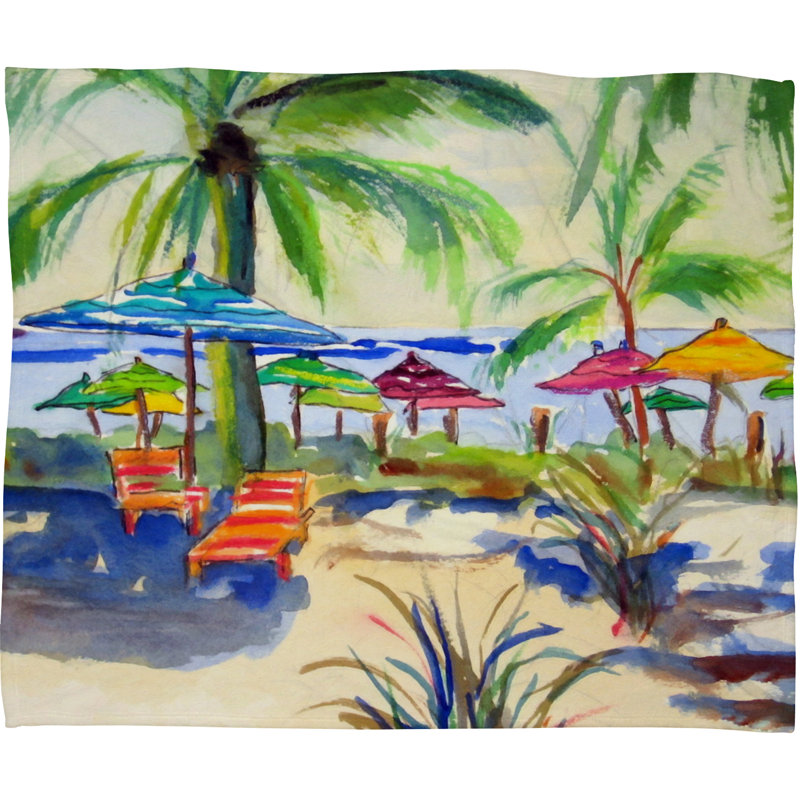 Caribbean Time Coastal Duvet Cover