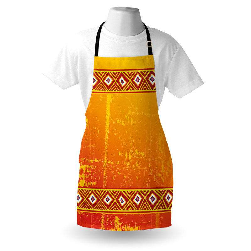 No Pattern Bib Apron