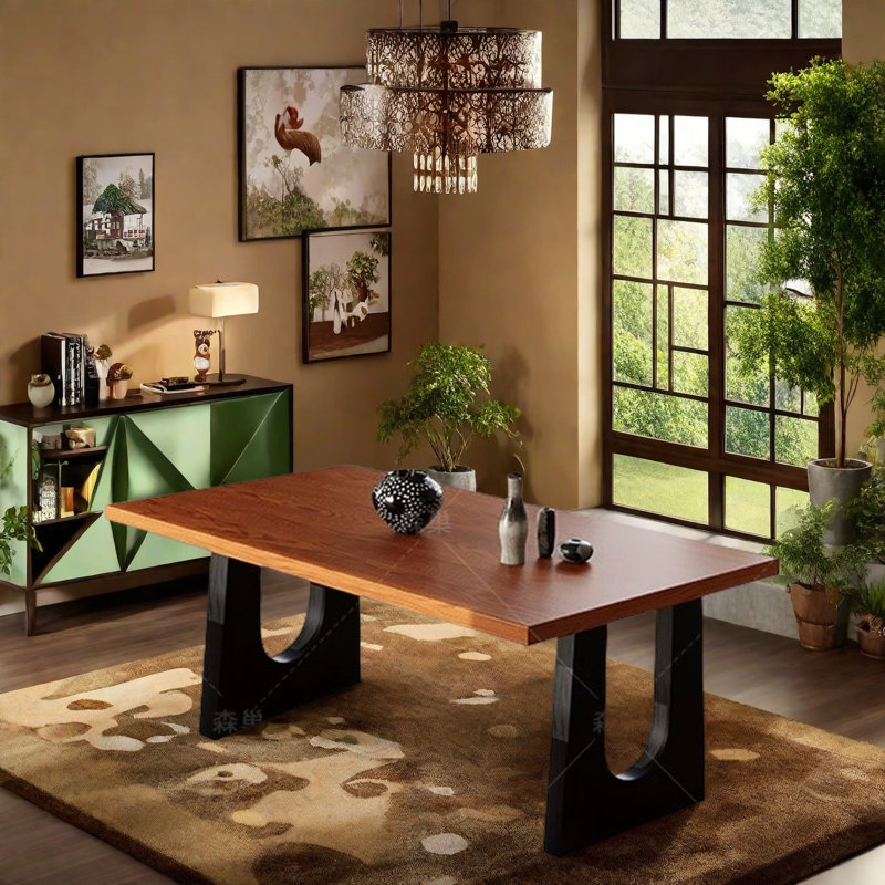 Table de salle à manger Vintage, H 29,92 po x L 62,99 po x l 30,71 po