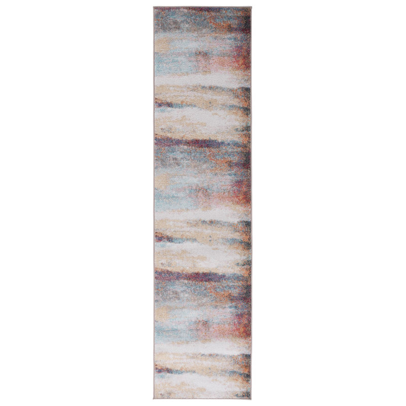 Phoenix 500 Performance Abstract Rug, Runner 2'2" x 9'